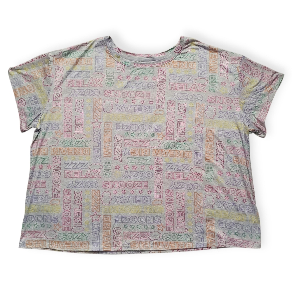 Joyspun Colorful Geometric Women's Pajama Set - Picture 2 of 5